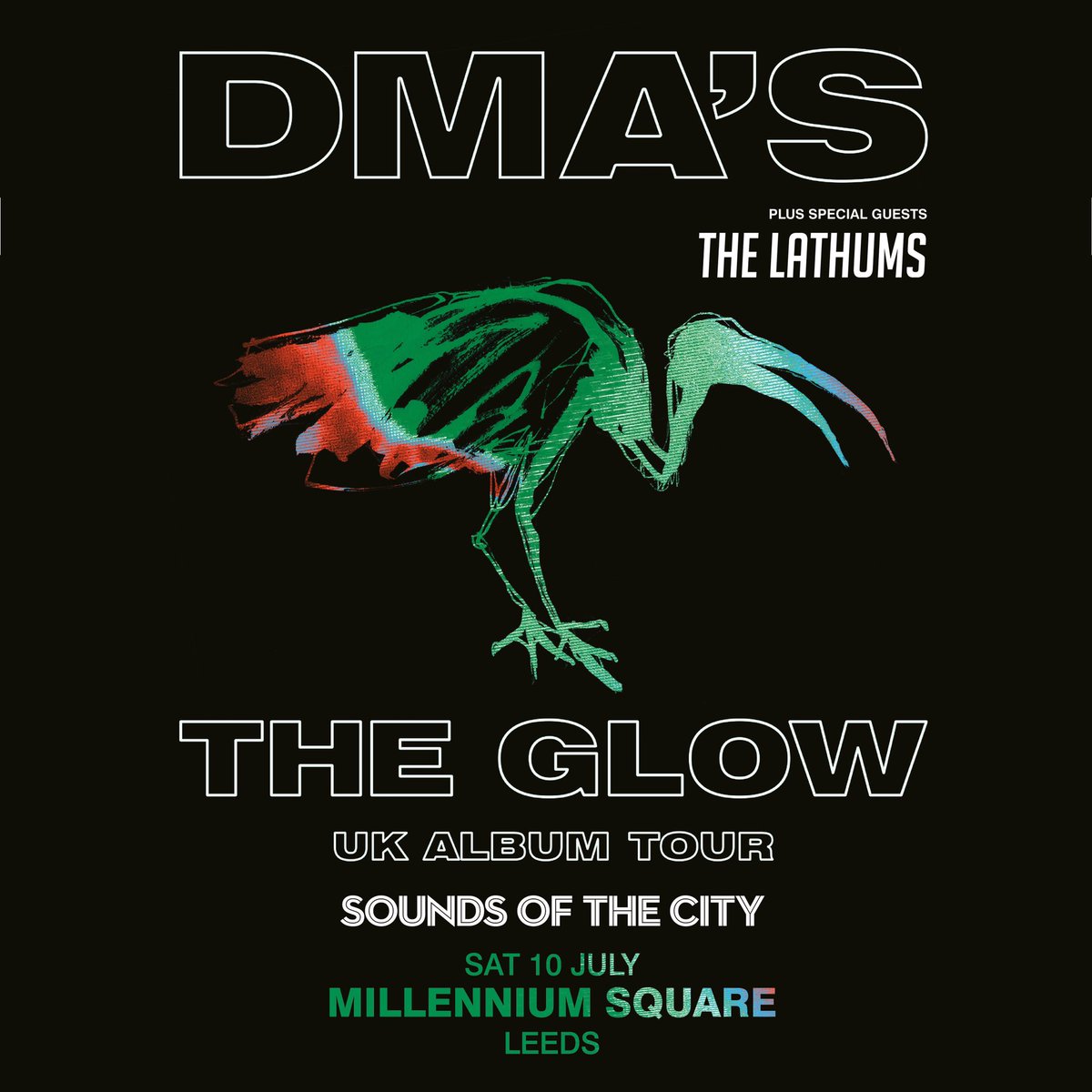 dmasmusic's tweet photo. Excited to add Leeds Millennium Square to our 2021 gigs. Tickets on sale this Friday 16th 10am. Presale Wednesday - https://t.co/eoblaEdCsp ❤️💚💙 https://t.co/xWjuY7tcra