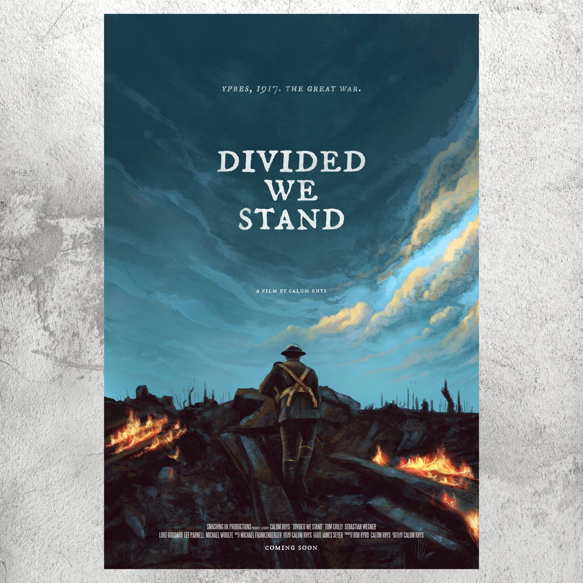 CalRhys's tweet image. With the edit of our film wrapping back in August, September was left to focus on the score and audio mix, and we’re happy to say it’s now done, the film is now COMPLETE! As such I wanted to take this chance to release the final poster created by the ever-talented Balazs Pakozdi.