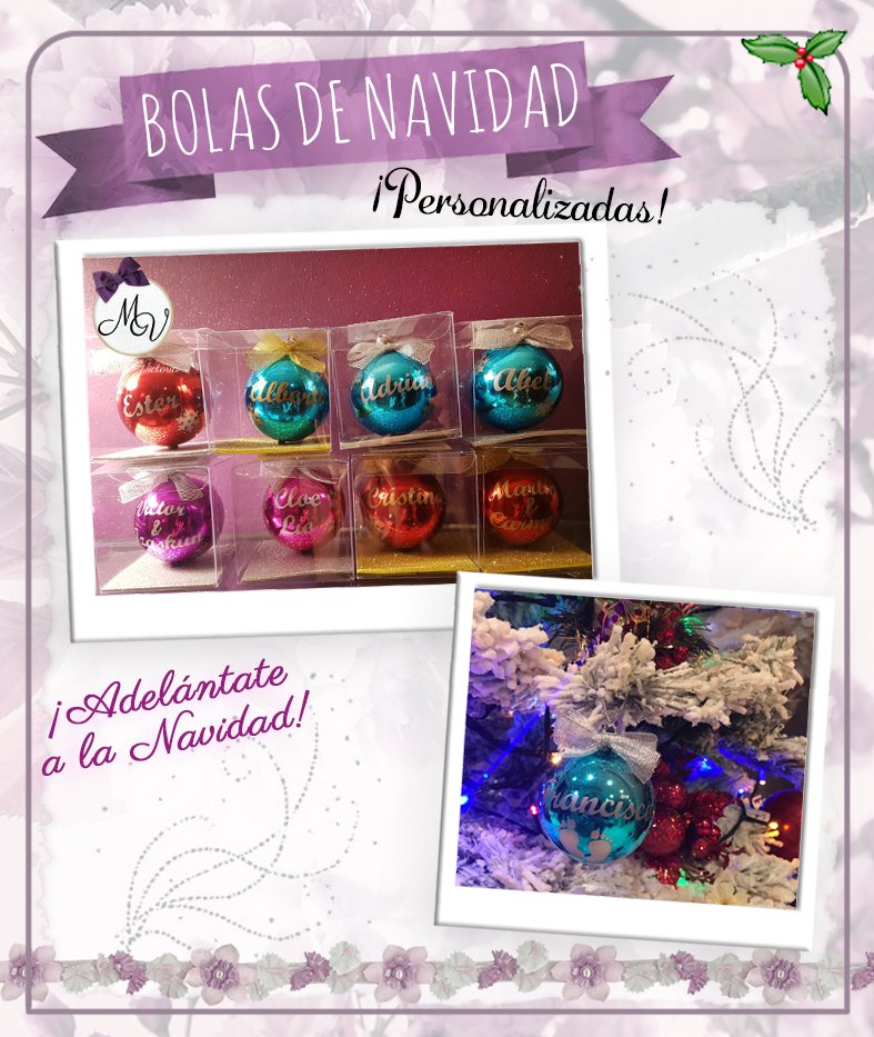 MundoVictoria15's tweet photo. ʙᴏʟᴀꜱ ᴅᴇ ɴᴀᴠɪᴅᴀᴅ ⠀⠀⠀⠀⠀⠀⠀⠀⠀
⠀⠀⠀⠀⠀⠀⠀⠀⠀
¡Adelántate a la Navidad!🎄
¿Quieres hacer un detalle súper especial y personalizado a tus seres queridos?
¡Unas preciosas bolas para el árbol!
¡Les encantará!

#Navidad #Navidad2020 #bolasdenavidad #Valladolid https://t.co/kwlxSokh5s