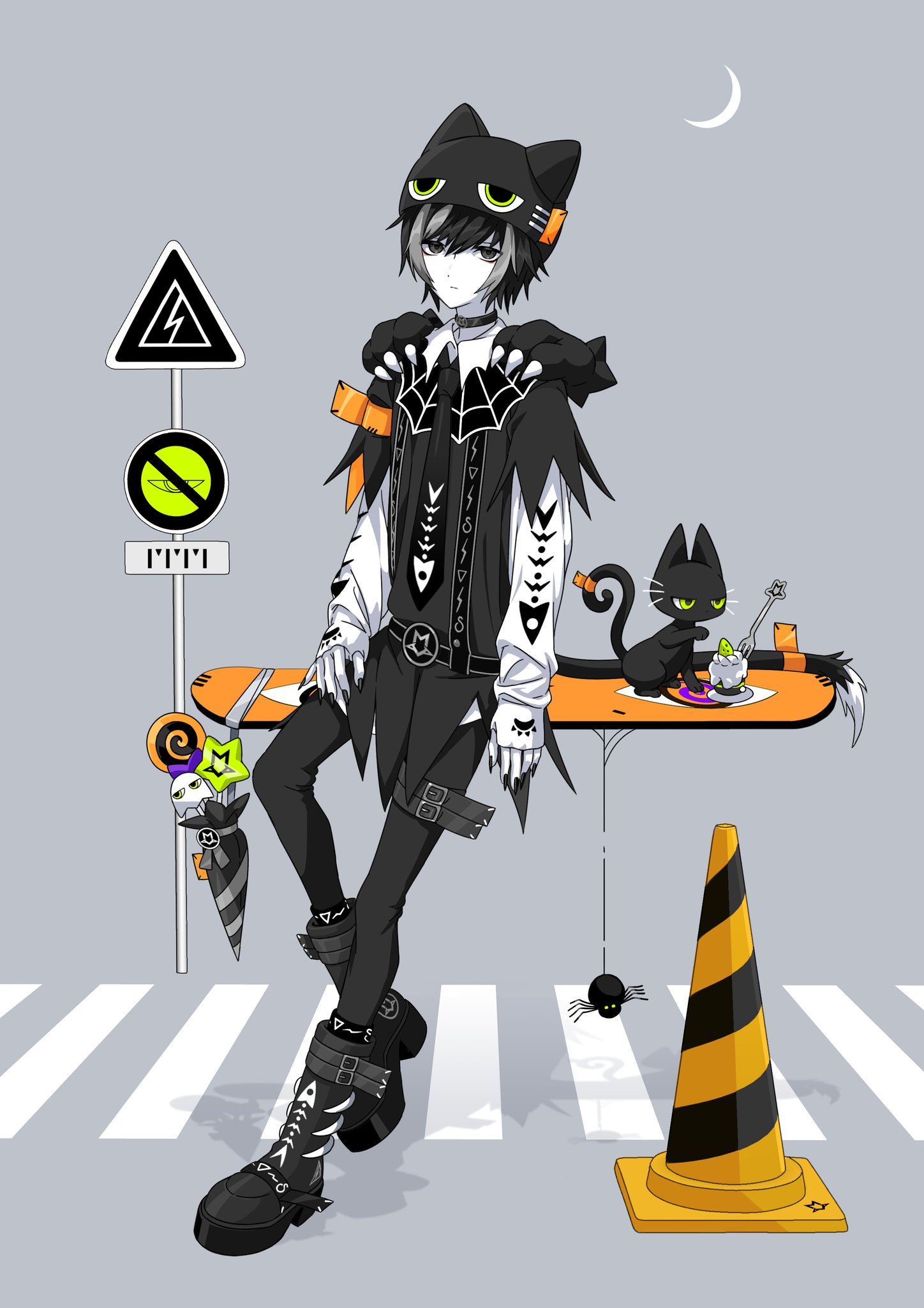 ちゃもーい Trick On Street コンパス 零夜 ハロウィンデザイン制作しました Compass08 ちゃもーい Trick On Street コンパス 零夜 ハロウィンデザイン制作しました Compass08