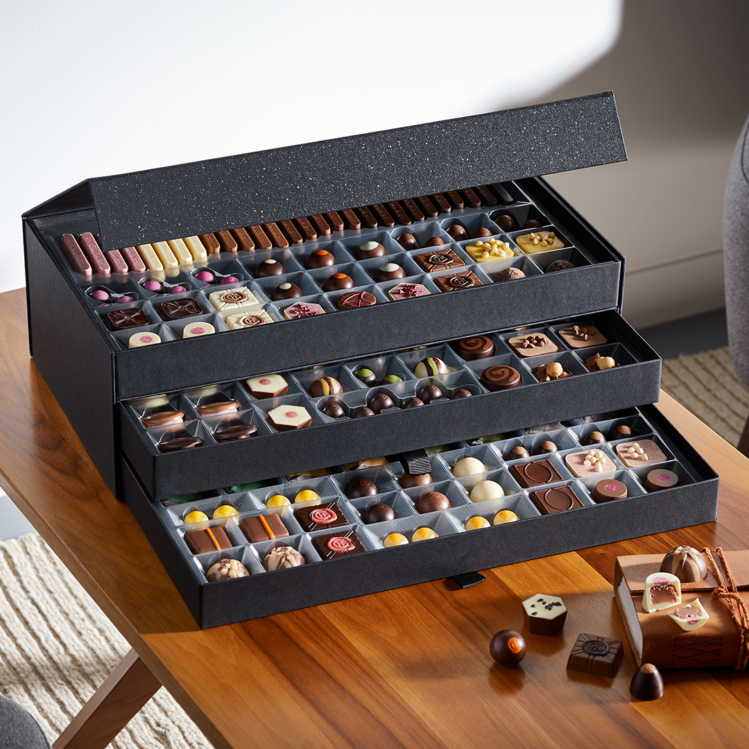 Happy #ChocolateWeek. To celebrate we’re giving away one of our NEW Signature Cabinets.
 
With 147 chocolates, it’s definitely big enough to share. To enter, simply reply with who you’d choose to experience this with. 

Competition ends midnight Sunday 18th October. T&Cs apply.