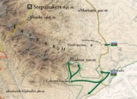 JacquesFrre2's tweet photo. ⚠️Combats intenses autour de Hadrut actuellement, alors que les forces azéries tentent d'avancer vers Shusha
▶️Fortes concentrations azéries signalées par #ArMOD
▶️Troupes de Bakou tentent de prendre les hauteurs dominant Bulutan et Fizuli au N Hadrut
#Artsakh https://t.co/S3w9TtyZq7