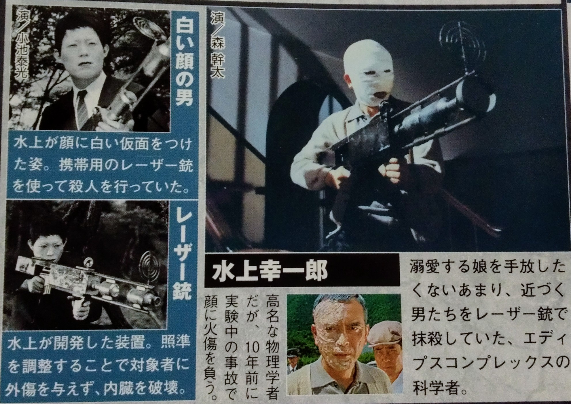 キカイ デストロイヤー 平手打ち キチキチ 因みにオイラが白い顔をする元々の影響は中学生の時に 夜中にミッドナイトギグで見た怪奇大作戦の 白い顔 でした この話大好き T Co Vxtar0uco6 Twitter