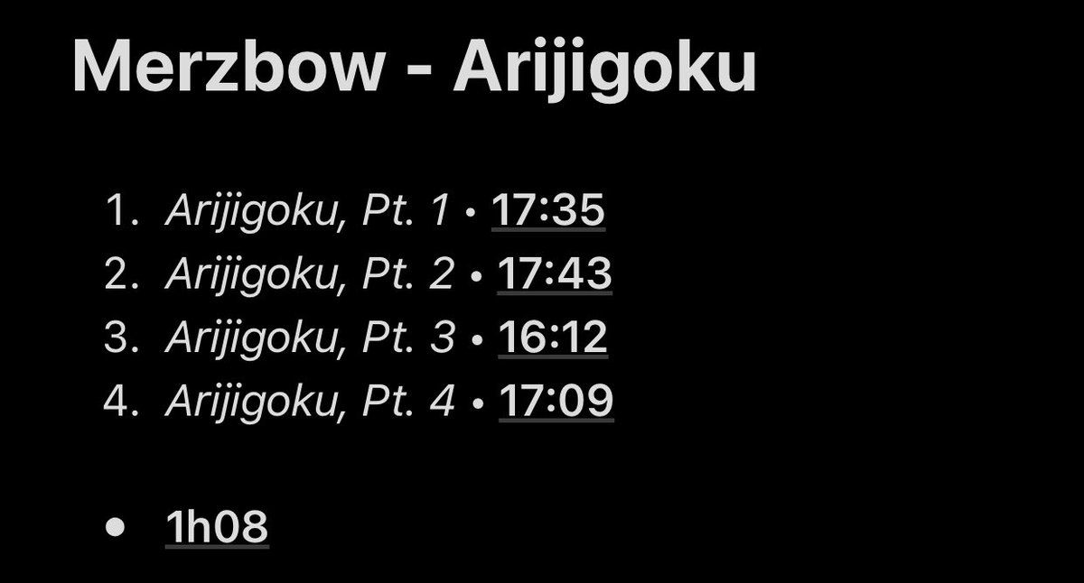 49/108: ArijigokuThis project is just raw and chaotic. The drums on "Pt. 2" are energetic and groovy asf. Otherwise it’s just common Harsh Noise by Merzbow.