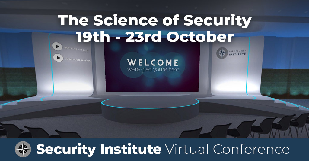 g6global's tweet photo. Please sign up and come along to @SyInstitute The Security Institute Annual Conference 2020, The Science of Security. The event is shaping up to be a vision of the future. A virtual meeting place with virtual exhibition spaces. https://t.co/5QvJUEDCwC #SyIVirtualConf #Security https://t.co/Lnlh1Aq5ct