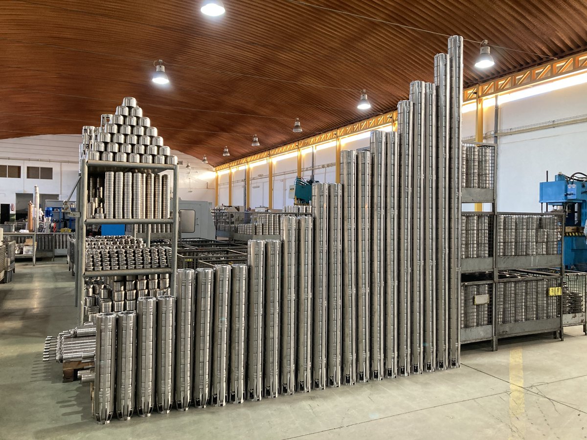 The BFS range features radial and semi-axial submersible pumps of 3", 4”, 6”, 8” &amp; 10" #Pumps #waterpumps #industry #inox