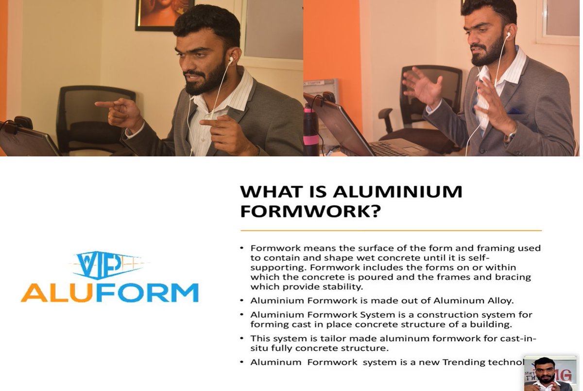 vipaluform's tweet photo. We Happy to Share our recent Technical #webinarsession overview on #ALUMINIUM #FORMWORK #SYSTEM @09TH OCT 2020 and we received a Very good response from attendees.

https://t.co/foXILeO7Lc
Contact @ +91 9133311944

#AluminiumformworkSystemManufacturersInHyderabad https://t.co/KylNG272tD
