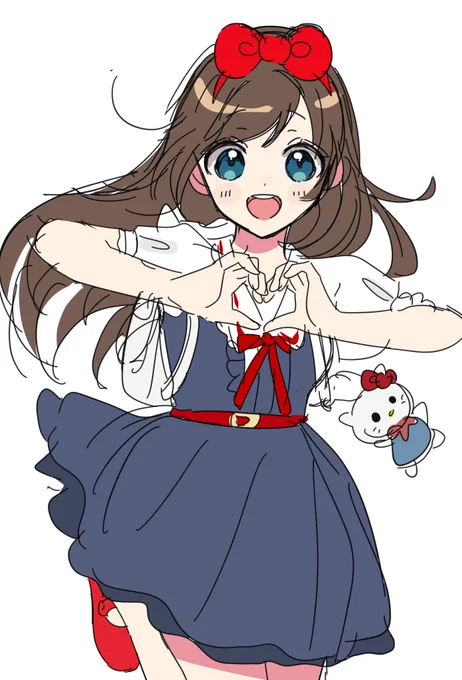 ラフだよん
#KizunaAI #輝夜月 #SiroArt #アカリギャラリー 