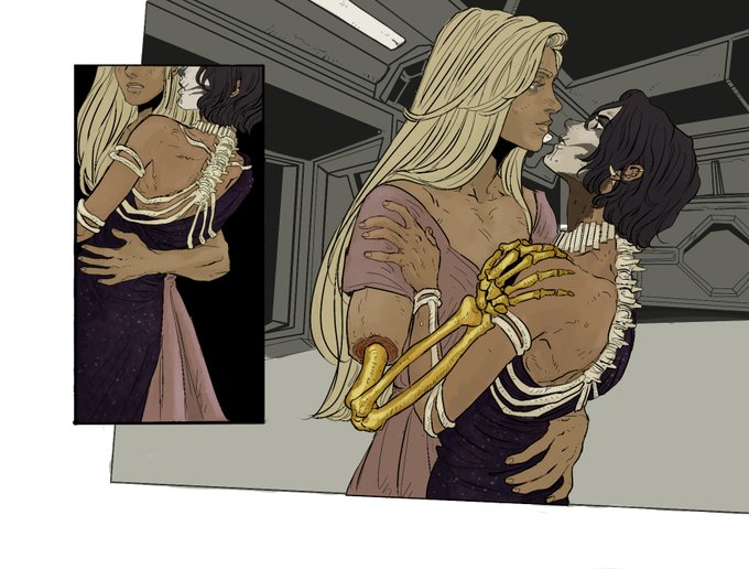 #SPOILER #SpoilerAlert 
My affections lie buried in the Locked Tomb 