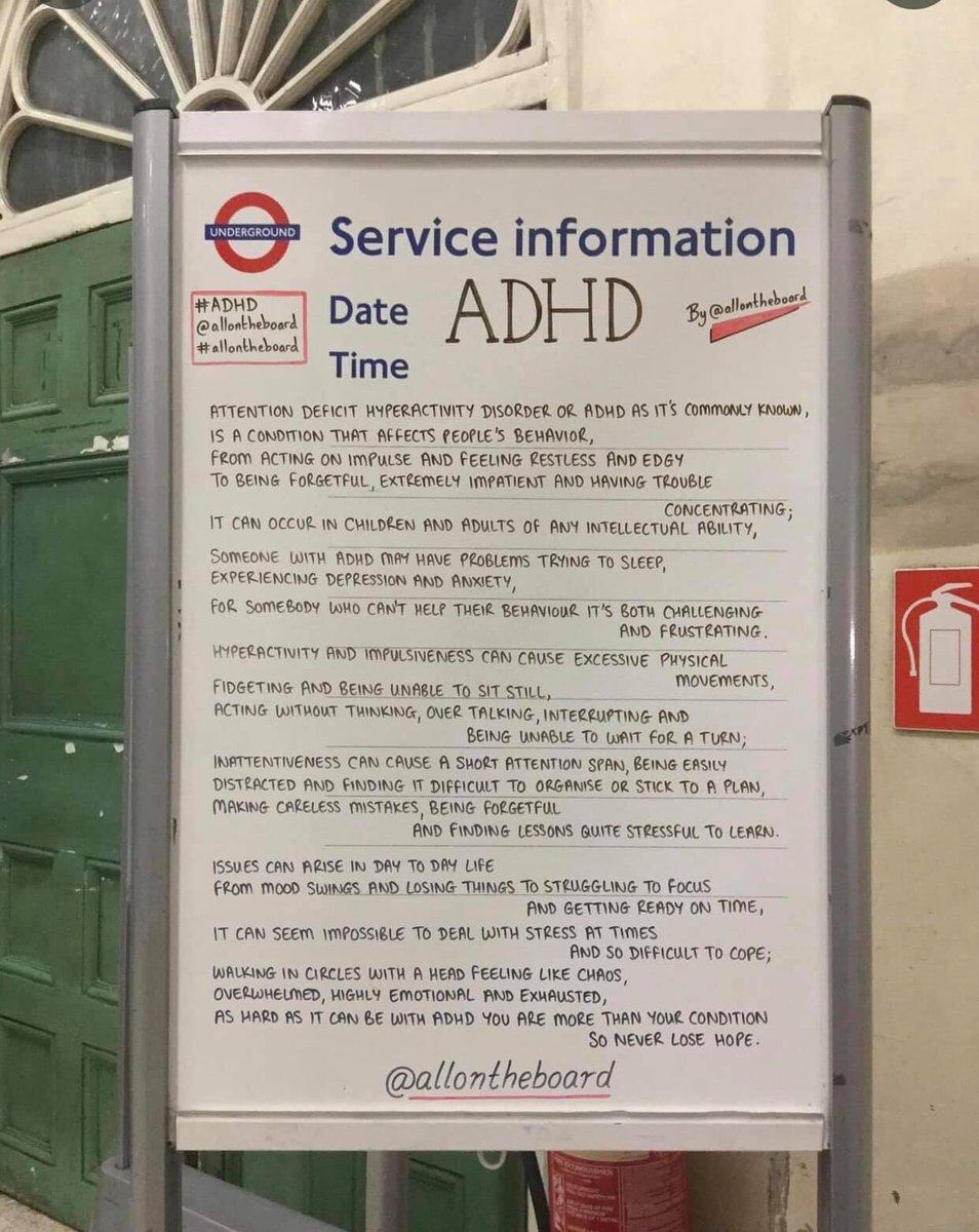 johnofford808's tweet photo. It’s #ADHDAwarenessMonth so let’s remember that ADHD is a condition affecting people of every age, gender, IQ, religious and socio-economic background. @allontheboard #neverlosehope https://t.co/xFE8FLZB1u