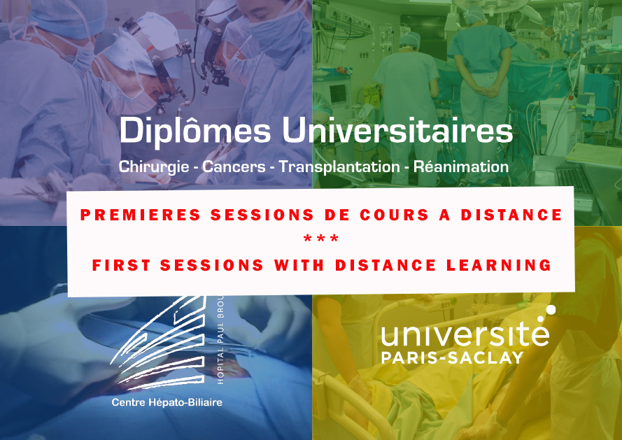 Centre Hépato-Biliaire, Hôpital Paul Brousse (@chbpaulbrousse) on Twitter photo 🆕Les premières sessions des DU du CHB seront proposées EN LIGNE.
Retrouvez le programme des 5 Diplômes Universitaires et leurs conditions d’inscriptions 🔽
centre-hepato-biliaire.org/formation/dipl…
#Surgery
#Transplantation
#IntensiveCare
#Hepatology
#Oncology
<a href="/MedecineUPSay/">Faculté de Médecine Paris-Saclay</a>
<a href="/UnivParisSaclay/">Université Paris-Saclay</a> 🆕Les premières sessions des DU du CHB seront proposées EN LIGNE.
Retrouvez le programme des 5 Diplômes Universitaires et leurs conditions d’inscriptions 🔽
centre-hepato-biliaire.org/formation/dipl…
#Surgery
#Transplantation
#IntensiveCare
#Hepatology
#Oncology
<a href="/MedecineUPSay/">Faculté de Médecine Paris-Saclay</a>
<a href="/UnivParisSaclay/">Université Paris-Saclay</a>