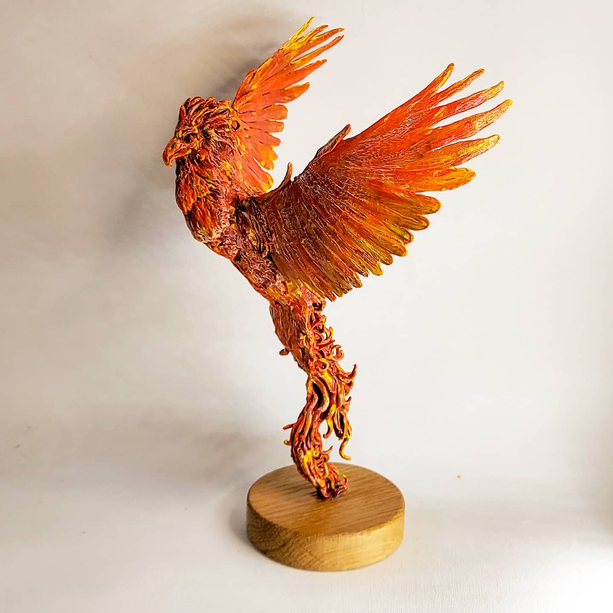 #pheonix #sculpture #art #handmade #craft #firebird