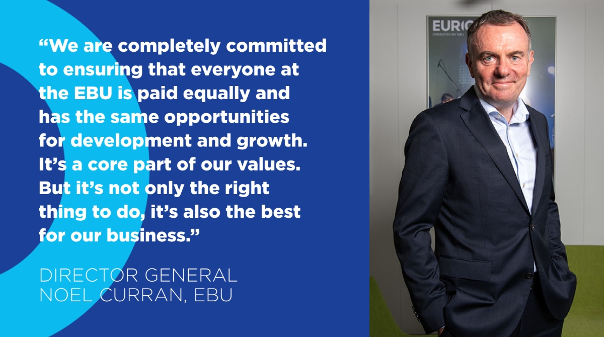 EBU_HQ's tweet photo. We’re delighted to have been awarded EQUAL-SALARY certification by @equalsalary! 🎉
 
@equalsalary confirms we pay women and men fairly, which strongly reflects our values  
 
Learn more 👇
https://t.co/0pEar6WaOW

#equalsalary #equalpay https://t.co/6Yh7UGd8fP