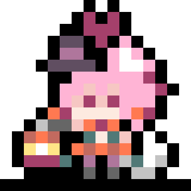 「16*16ハロウィン衣装の乙女ちゃん(あとで消すかも) 」|チータラ(療養中)のイラスト