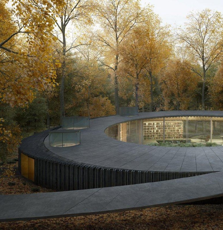 onlinevisualart's tweet photo. Designboom_paris-based design studio marchi architects nestles its proposed woodhouse 20 amongst the dense pin oak forests of long island, new york.
https://t.co/B3EoJOZDcO

@marchi_architects https://t.co/jkUnR0ZXrd