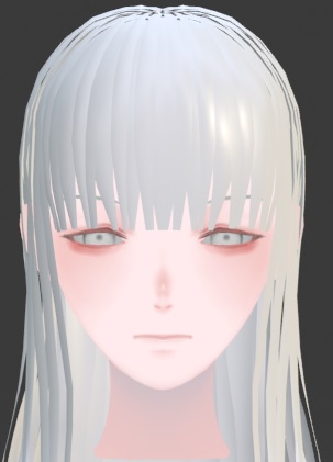 はて・・・髪の毛のテクスチャをどうするかだ 