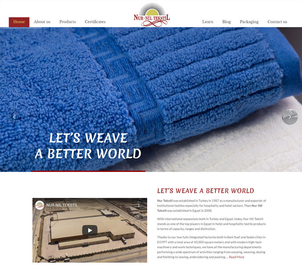 Dotit1's tweet photo. Nur Tekstil
We delivered:
- A strategy to grow business online.
- A responsive website with great user experience design.
- A standard CMS to maintain the website flawlessly.
- SEO Campaign
https://t.co/ATcAVb8Yze
#latest_Project
#Website_Design #Wordpress_website https://t.co/YzPXwZilLw