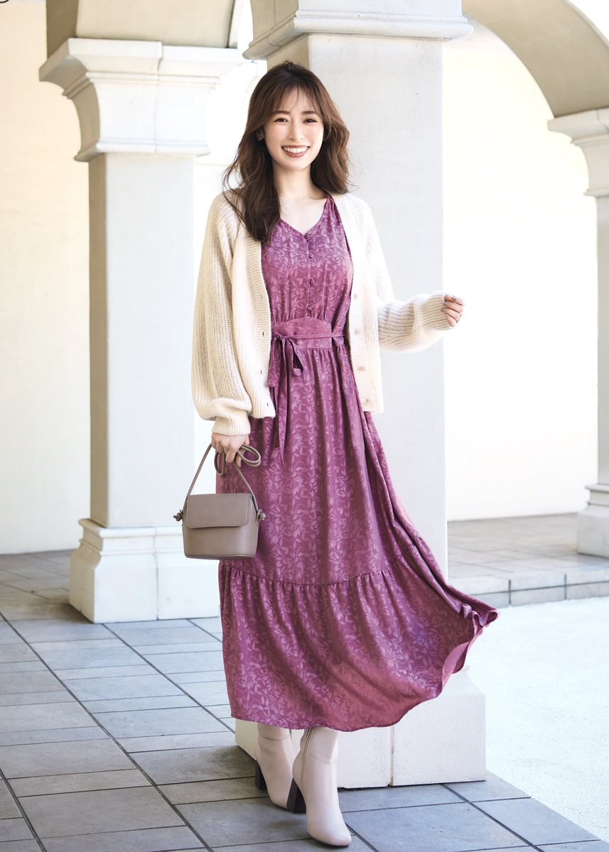 Stola 美人百花掲載 泉里香さんが着こなすstola の名品ニット ㅤ 1つ目は美人百花コラボ ふんわりモヘヤ混カーデとジャカード柄のワンピース 王道フェミニンなバランスを大人っぽく仕上げました ㅤ Knit T Co W3omasz1v0 One Piece Stola 美人百花掲載 泉里香さんが着こなすstola の名品ニット ㅤ 1つ目は美人百花コラボ ふんわりモヘヤ混カーデとジャカード柄のワンピース 王道フェミニンなバランスを大人っぽく仕上げました ㅤ Knit T Co W3omasz1v0 One Piece