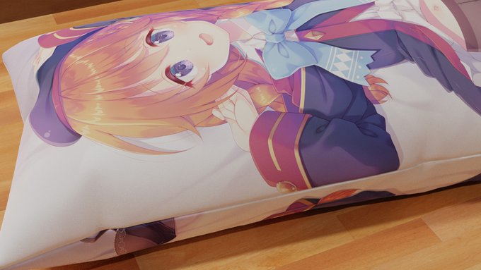 3Dで抱き枕作ったから完成イメージしやすくなった💪☺️💪 