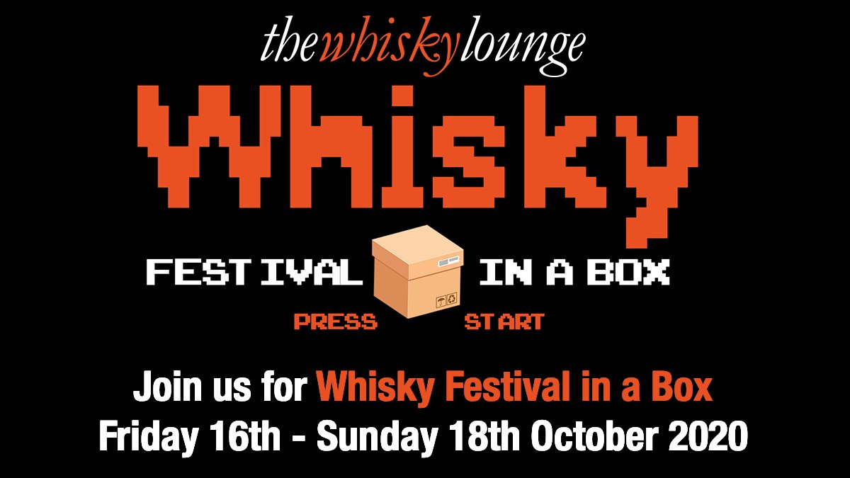 Join me this Friday 5pm @TheWhiskyLounge for some #festivalinabox with @DrinkGlenturret #singlemalt #whisky #virtualwhisky #whiskytasting #lovemyjob