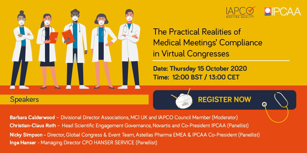 iapco's tweet photo. #MondayMotivation 2 IAPCO #Webinars this week! Free to register &amp; if the time does not work for you we will be sending recordings to all those that sign up.  What are you waiting for? Think like an Olympian and sign up now https://t.co/C3kbB1rnTt]
#MeetingProfs #IPCAA #PlanetIMEX https://t.co/7hXzcEZxCI