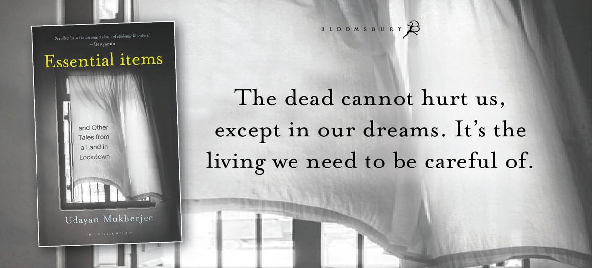 BloomsburyIndia's tweet image. Two funeral workers at a Benaras ghat try to work their way out of the dwindling business of cremations. 

Udayan Mukherjee weaves a colourful tapestry of lives under lockdown in #EssentialItems
Pre-order here: amzn.to/3mJTDR4