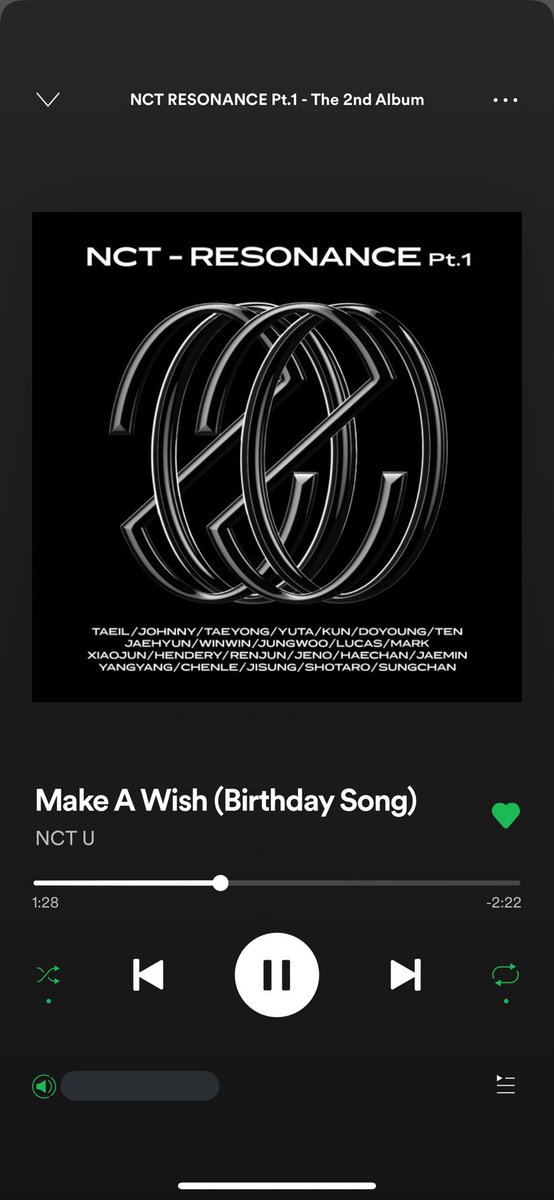 Pnmcorea Nct The 2nd Album Resonance Pt 1 Out Now 1 Make A Wish Birthday Song Title Track 작사 Lyrics By Penomeco Damian Penomeco 페노메코 Makeawish Nct Resonance T Co Cd4l50k7gz