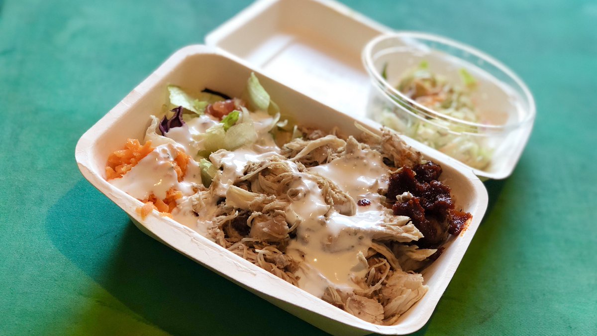 けむみ ニューニューヨーククラブの チキンオーバーライス 自由が丘 ウーバーイーツのしがいがある街だな