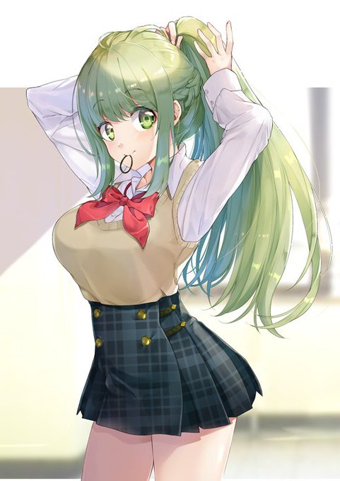 #画像を4枚晒したらrtがきてフォロワーがぶわーって増えると聞いて 
制服っ子で4枚😊 