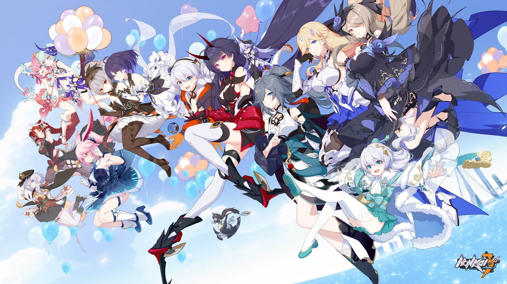 Tổng hợp 300+ hình nền pc honkai impact 3 Cực chất, cực nét