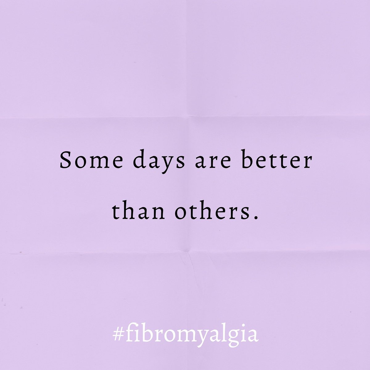 Some days are better than others.

Let's share our experiences so we can face #fibromyalgia together.

#chronicpain #chronicillness #livingwithfibromyalgia #fibro #fibrolife #spoonie #spoonielife #invisibledisability #invisibleillness