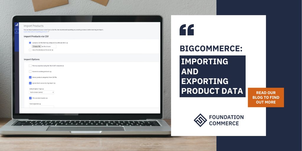 FoundtnCommerce's tweet photo. Check out our new post: "BigCommerce: Importing and Exporting Product Data" >> https://t.co/1sUNqy7er0
#Ecommerce #BigCommerce #Dataimport #BigCommerceDeveloper https://t.co/yh39rT92Pv