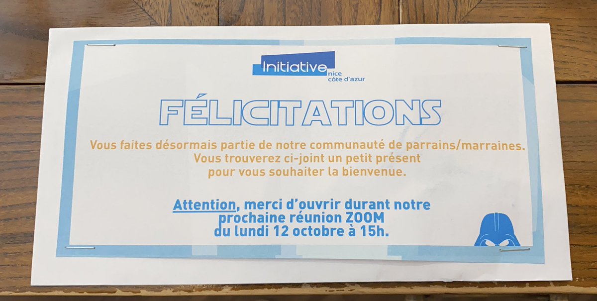Chez @InitiativeNca les bénévoles réinventent le parrainage ... 

The suspense is killing....