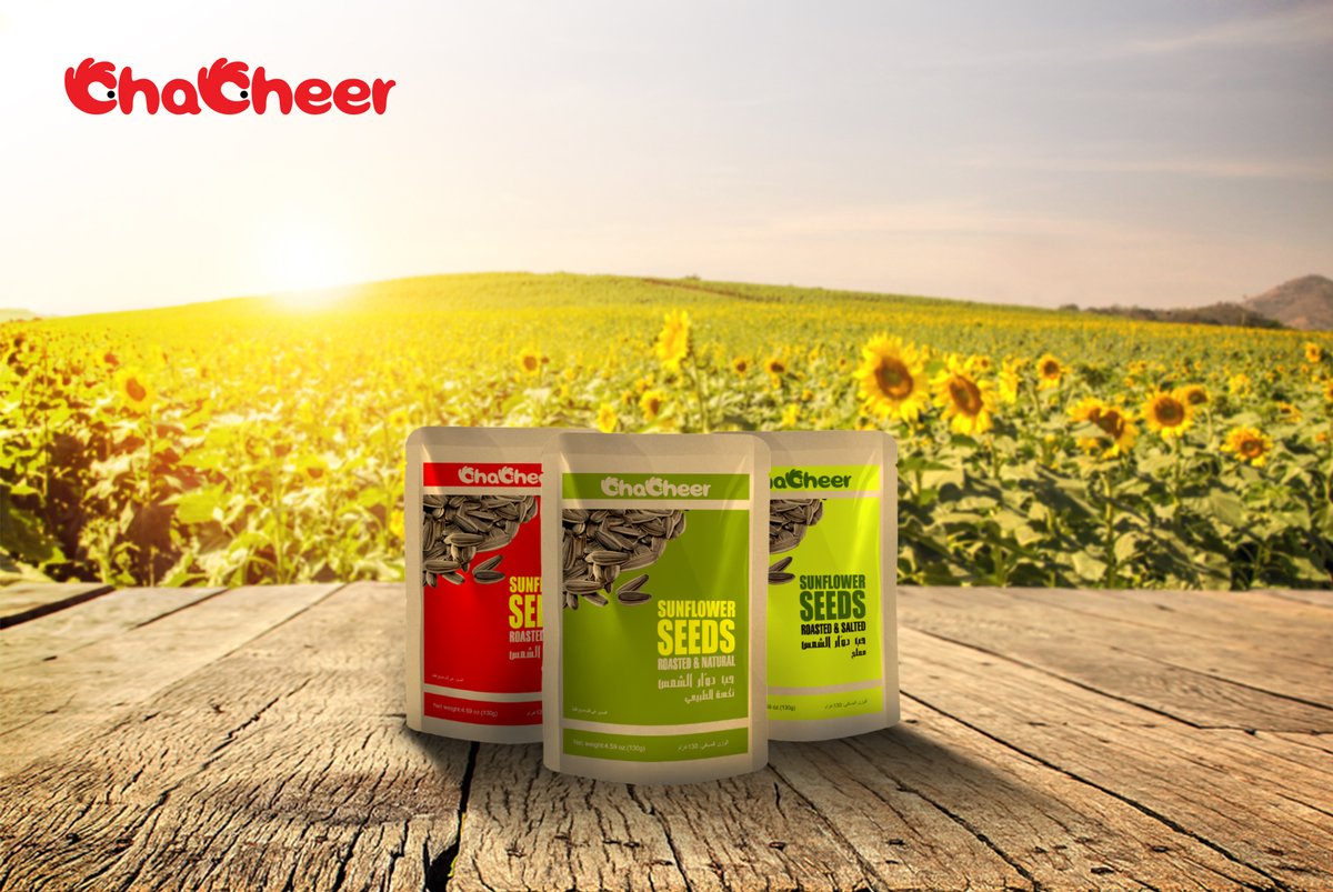 ChaCheerMe's tweet photo. Adding taste, life and a final dash of seasoning to premium #ChaCheer sunflower seeds since 2001. Tell us your favourite flavour? 

أضفنا النكهات والمذاق الرائع والتوبل الشهية لحب عباد الشمس من #ChaCheer منذ عام 2001!

شاركونا نكهتكم المفضلة؟!

#HealthyFood  #ChaCheerMENA https://t.co/XdJhyGXFnE