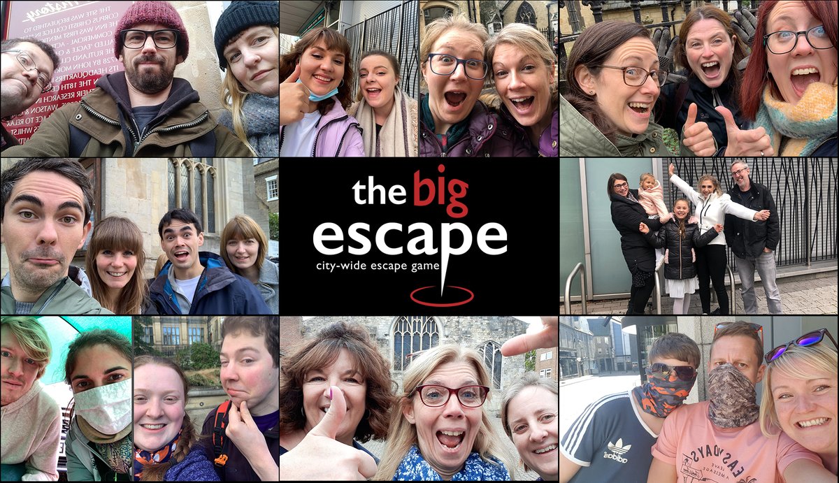 🔥 Weekend Round Up! 🔥
Another successful week of #liveevents for The Big Escape

Lots of #teams took to the street to test their code breaking skills and try to escape the city with the loot from Big Al's Casino 💰

Are you joining us next weekend??💯
#thebigescape #escapegames