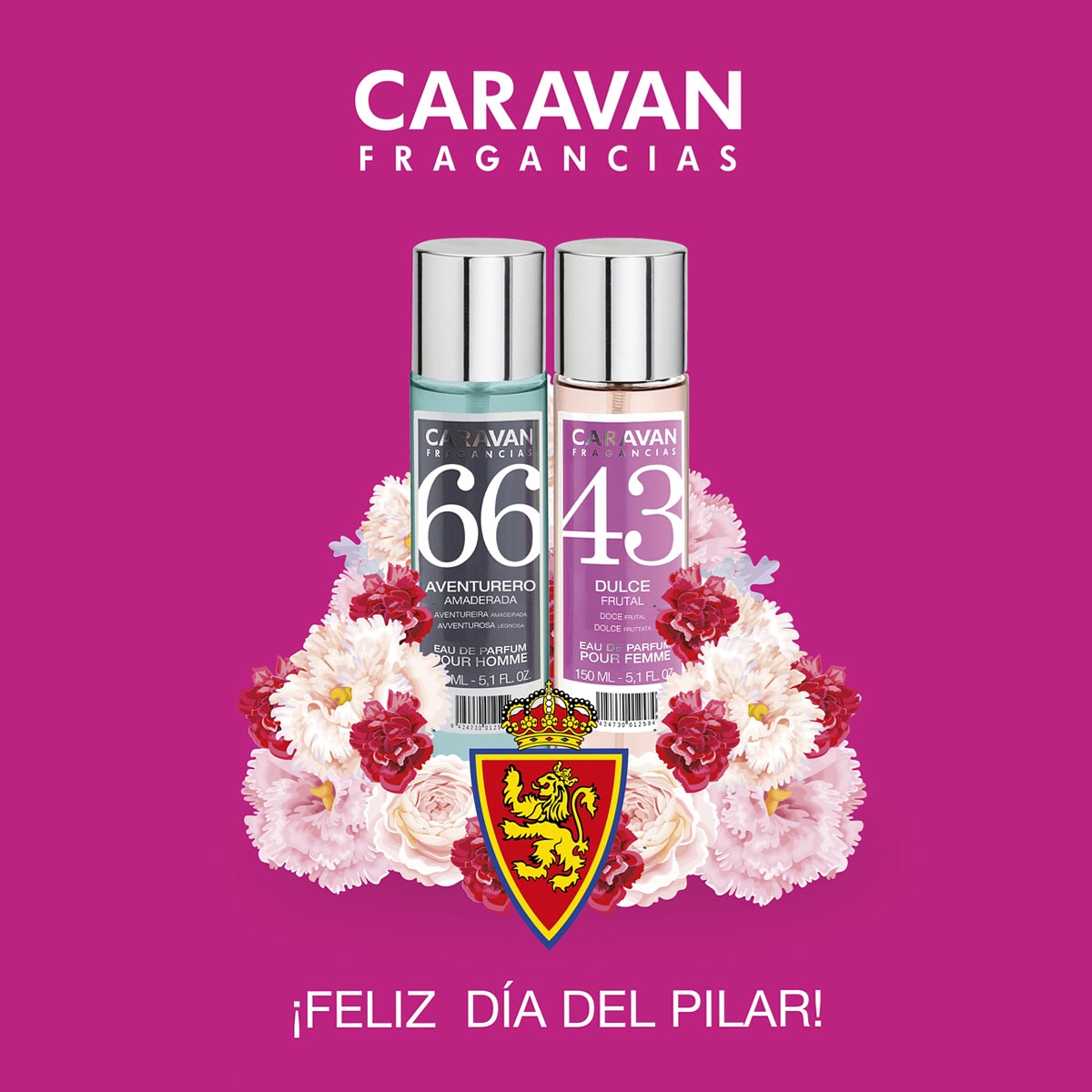 Desde Caravan Fragancias deseamos que estas fiestas del Pilar sigan oliendo a flores🌺. ¡Aunque ses desde casa🏠!
FELIZ DÍA DEL PILAR❤🖤.
.
#caravanfragancias #pilaresconcaravan #pilares2020 #diadelpilar #zaragoza