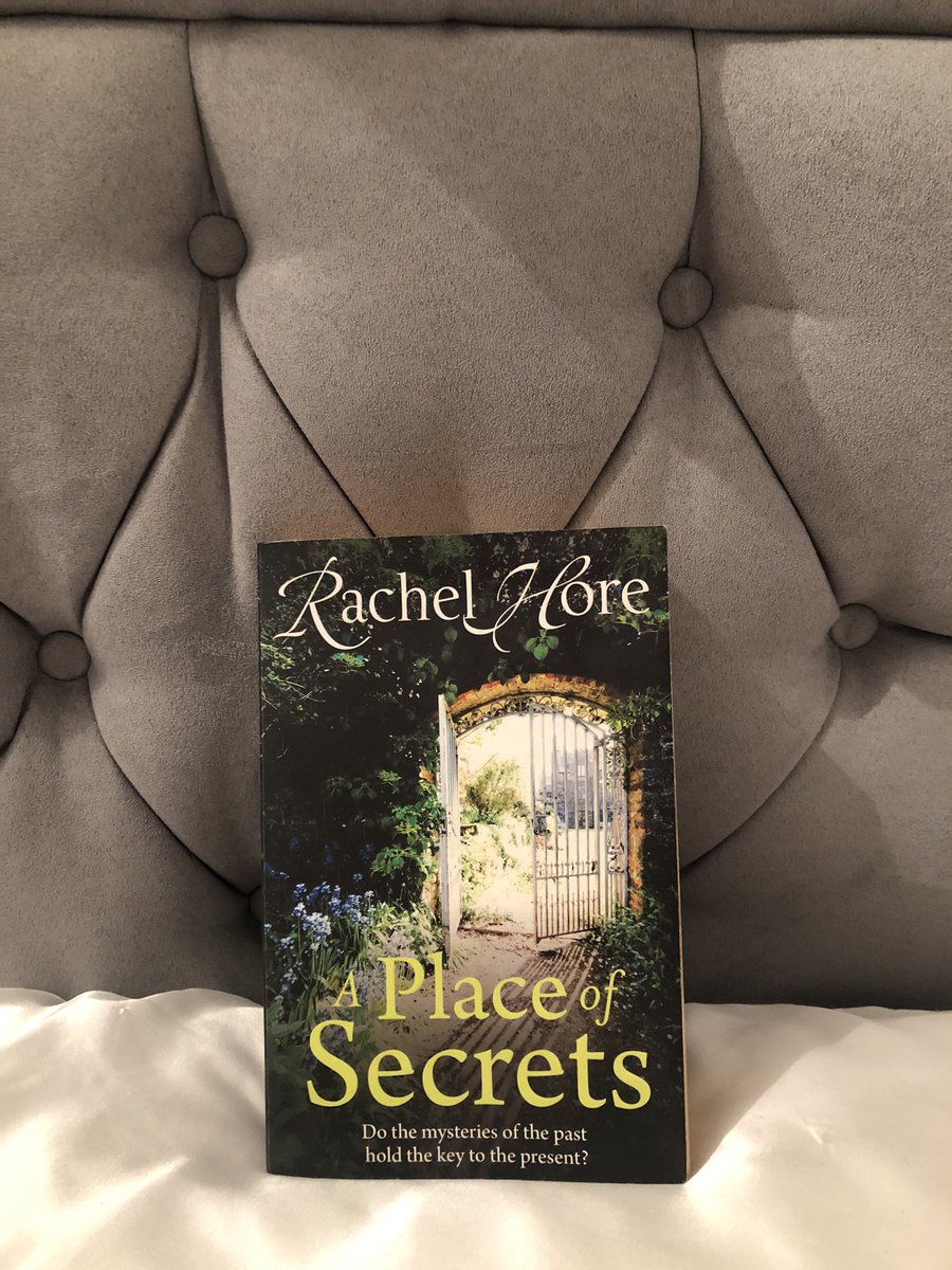 #currentlyreading the intriguing #aplaceofsecrets by @Rachelhore #amreading #BookReview #bookworm #goodreadschallenge2020