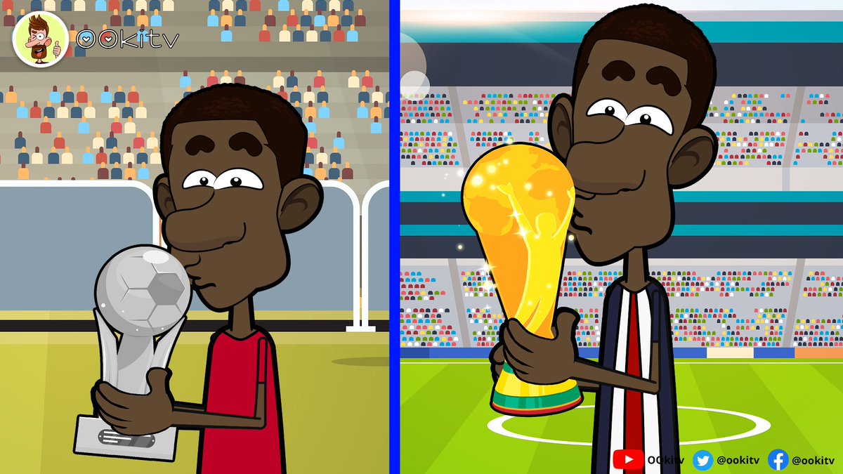 OOkitv's tweet photo. How it started vs How It's going 😙😙😙 #Mbappe #Messi  @KMbappe #football #soccer #cartoon #funny #comic #webcomic #memesdaily https://t.co/Sk9zKJkPpU