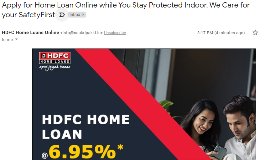 vipulbhowar's tweet image. Dear @HomeLoansByHDFC @CarebyHDFC_HL Surprising subject line! You care for the safety while giving loans but swears by your protocol of physical presence while repayment..that too in this testing times when the world is embracing the #NewNormal Existing Customers - Safety Last!!