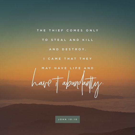 CardiffSCM's tweet image. ✝️ Bible verse of the week ✝️

This weeks verse is chosen by me (Bronwen, Secretary) and is John 10v 10:

"The thief comes only to steal and kill and destroy; I have come that they may have life, and have it to the full,"