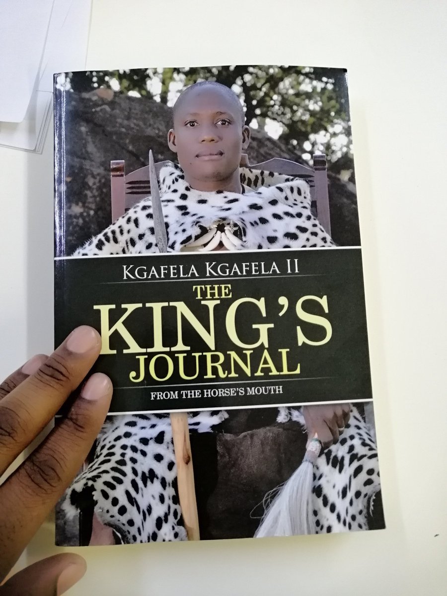 nelson_teks's tweet photo. Started reading Kgosi kgolo Kgafela Kgafela II's autobiography yesterdaymorning. I have to admit it's been hard to put down since I opened it because the book is so well written I was "literally" teleported to all the events he narrated. A thriller!
#LocalRead https://t.co/ITa2qnwfnr