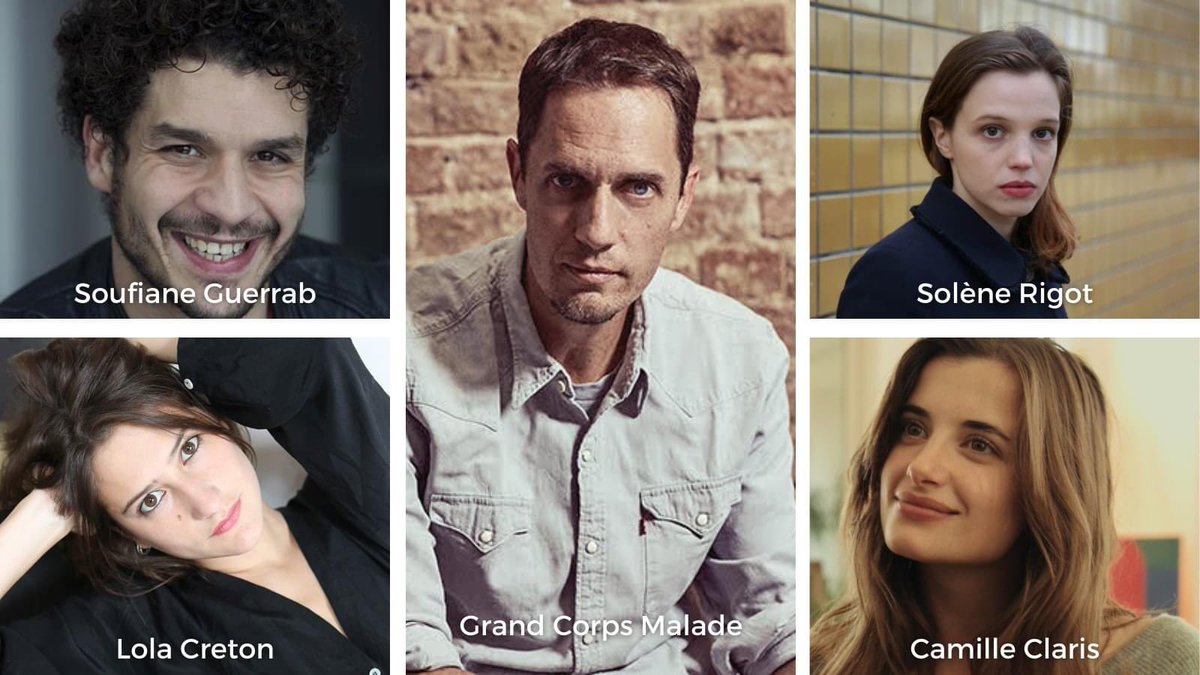 Nous sommes heureux de vous dévoiler le jury de l’Antigone d’or 🏆 du #Cinemed2020 

@grandcorpsmalad nous fait la joie d'être le Président du jury. 

Il sera accompagné du comédien Soufiane Guerrab, de <a href="/solenerigot/">Sòlene Rigot</a>, 
de Camille Claris ainsi que de Lola Créton