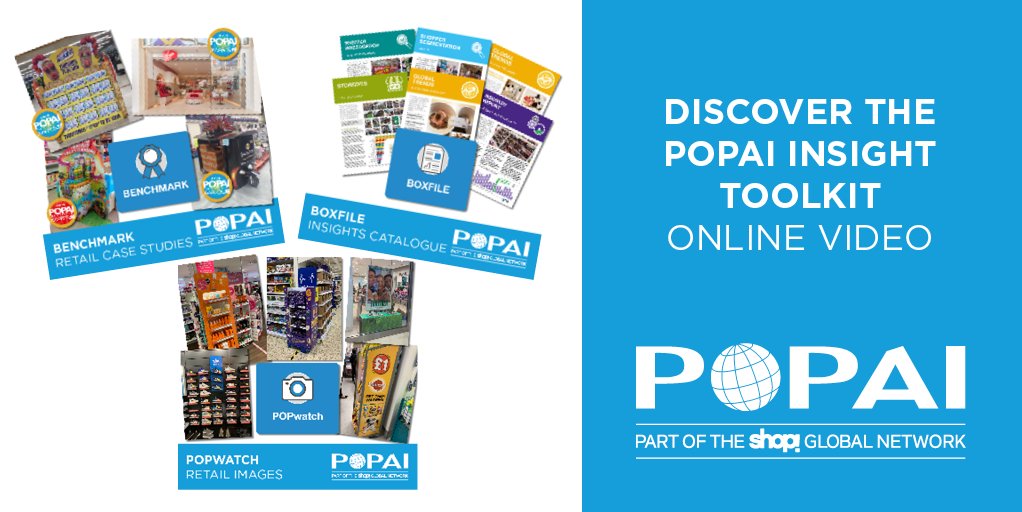 popaiuki's tweet photo. Discover the POPAI Insight Toolkit in our online video https://t.co/orJDq9sUwI Become a POPAI member today! #retail #POP #POS #pointofsale #retailmarketing #shoppermarketing #retaildisplay #instoremarketing #retailtrends #retailinsight #shopperinsight #shopperbehaviour #POPAI https://t.co/bkWcMuBEXO