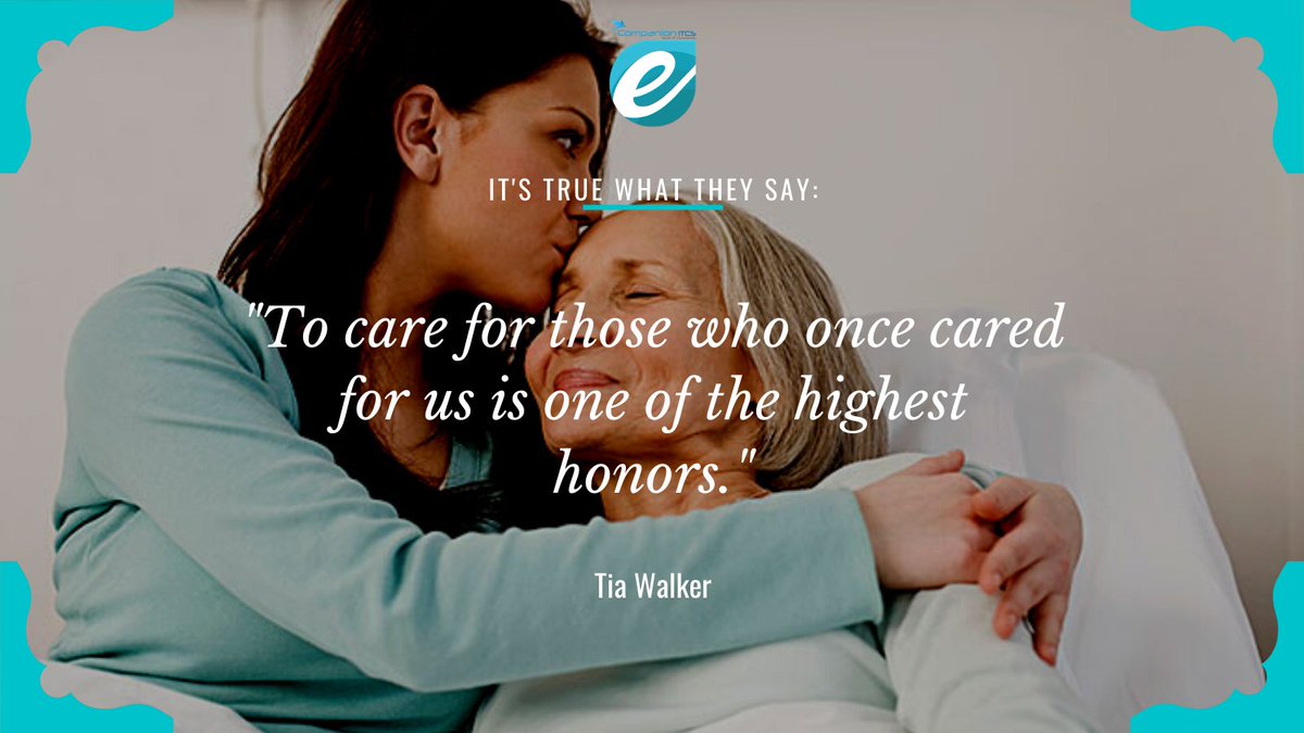 “To care for those who once cared for us is one of the highest honors.” 

ehire.companionitcs.com

#companionitcs #ehire #homecare #homecareagency #homecarenurse #homecareservice #homecareservices #homecareassistance #homecaremarketing #homecareproducts  #homecaretips