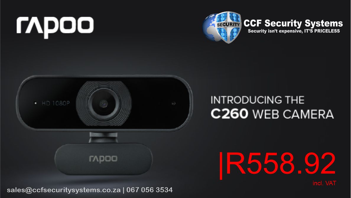 ccf_security's tweet photo. Logitech Rapoo C260 Webcam - R558.92 incl VAT.
Buy online, we deliver to your doorstep in a few days.
https://t.co/HQzNxnzAGZ
#ccfsecurity #Webcams #Logitech
@Logitech https://t.co/CI78AIEI4L