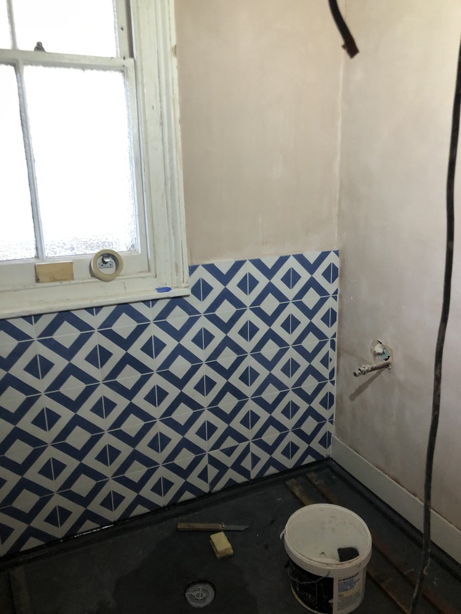 We are also in the process of wetroom work on our #loftextension in #bethnalgreen project