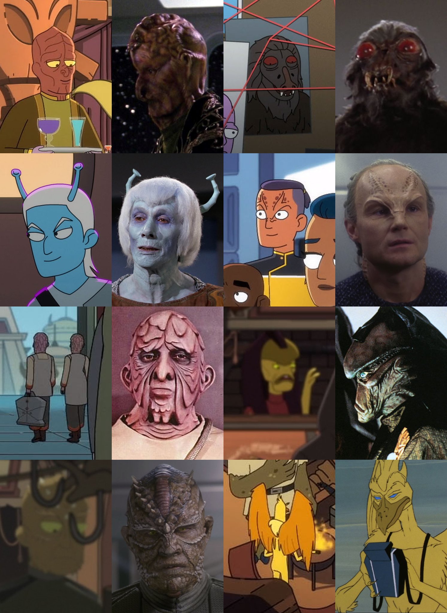 Jörg Hillebrand on Twitter "LowerDecks featured countless aliens from