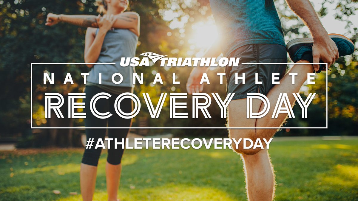 mytimetotri's tweet photo. Today is all about YOU! National Athlete Recovery Day is focused on taking care of your body so you can continue to train at your highest level.
#AthleteRecoveryDay #MyTimeToTri #TimeToTri https://t.co/dKIueyYDYr