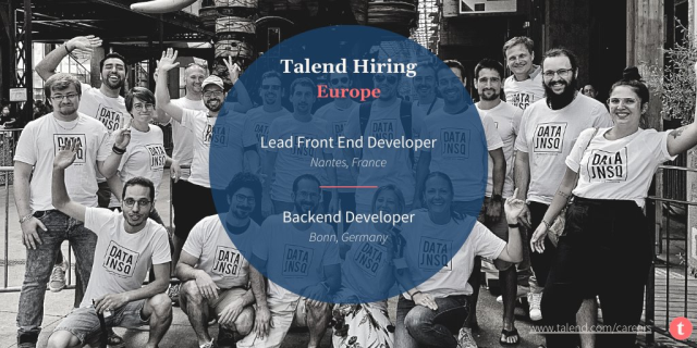 mchapmanTalend's tweet photo. Explore opportunities w/purpose @ https://t.co/EXSmf0luGA to join #TeamTalend! ▪️ Lead Front End Developer (#Nantes) - https://t.co/wJkkTkyyq7 ▪️ Backend Developer (#Bonn) - https://t.co/10V6edH80R #tech #data #techjobs #jobs #hiring #france #germany https://t.co/UlnXfV5vOP https://t.co/xIV6itHblF