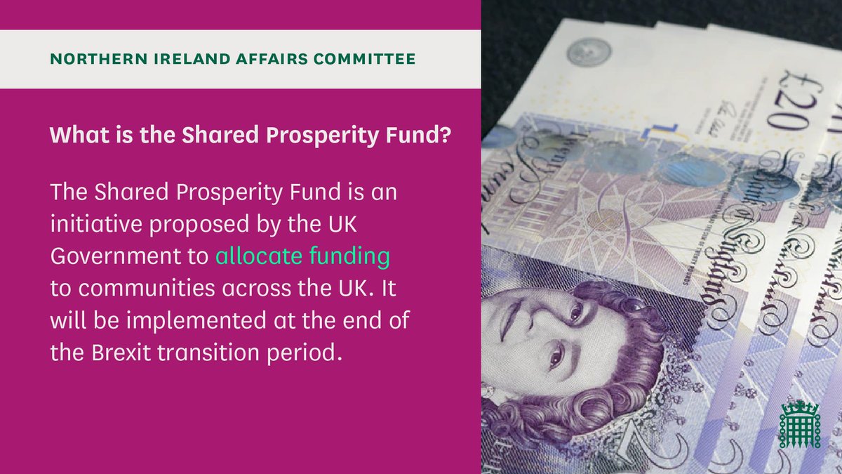 🆕 This week we are holding a hold a one-off session on the UK Shared Prosperity Fund.

❓ But what is the Shared Prosperity Fund and how will it affect Northern Ireland?

⬇️ Follow our thread to find out more ⬇️

#SharedProsperityFund | #NorthernIreland